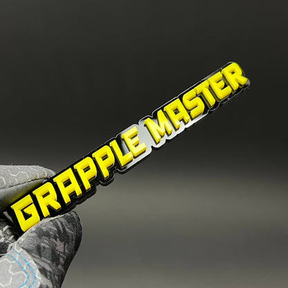 1PC GRAPPLE MASTER 3D Acrylic Badge - Car Truck Emblem Fender Sticker