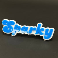 1PC Sparky 3D Acrylic Badge - Car Truck Emblem Fender Tailgate Trunk Sticker