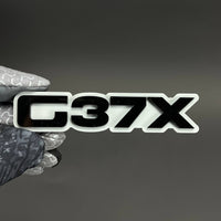 1PC G37X 3D Acrylic Badge - Car Truck Emblem Fender Tailgate Trunk Sticker