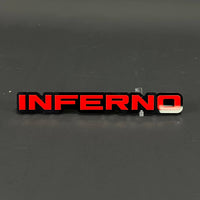 1PC INFERNO 3D Acrylic Badge - Car Truck Emblem Fender Tailgate Trunk Sticker