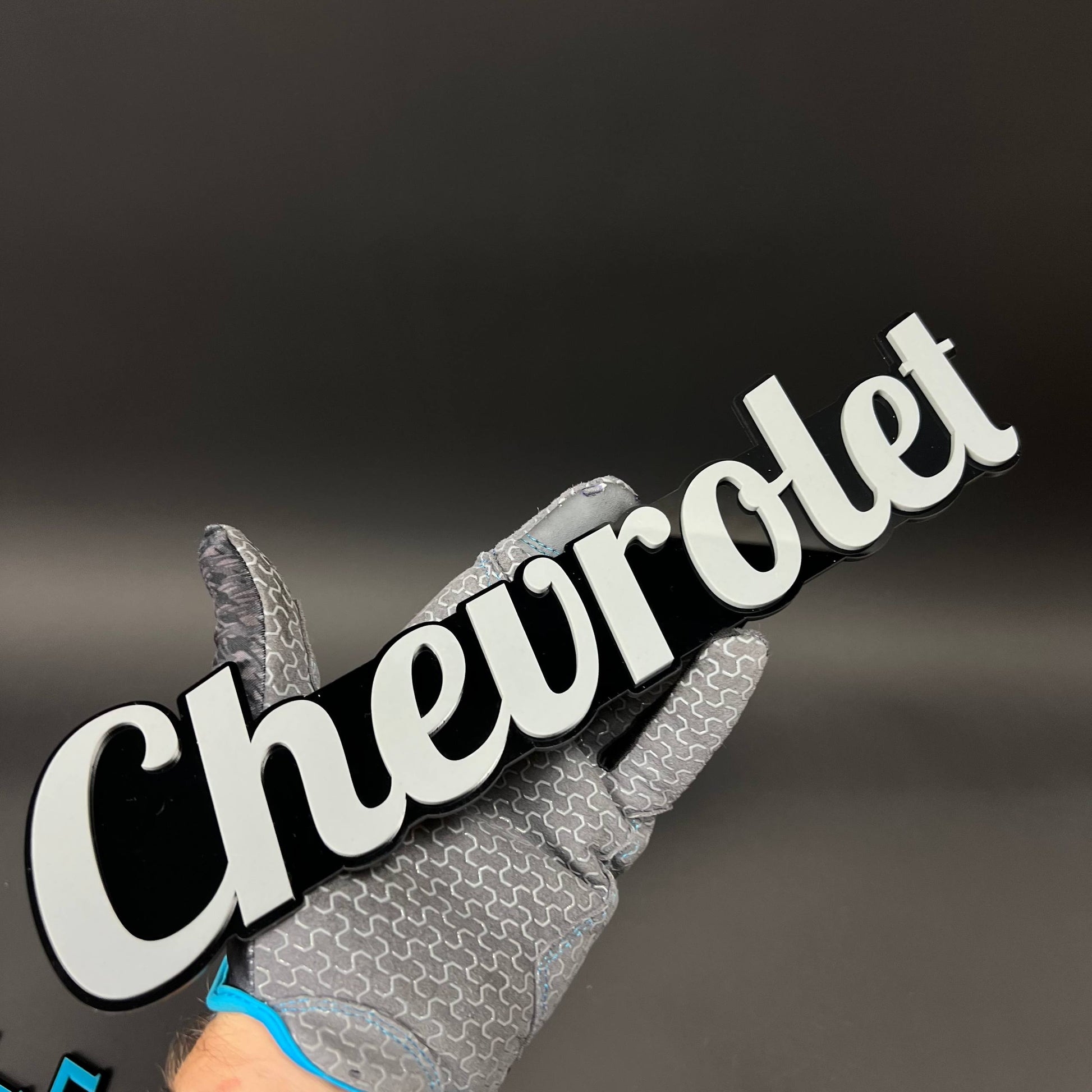 1PC Chevrolet 3D Acrylic Badge - Car Truck Emblem Fender Tailgate Trunk Sticker