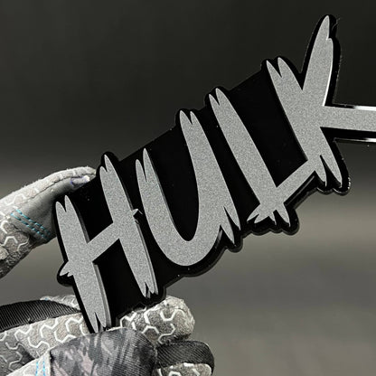 1PC HULK 3D Acrylic Badge - Car Truck Emblem Fender Tailgate Trunk Sticker