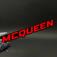 1PC MCQUEEN 3D Acrylic Badge - Car Truck Emblem Fender Tailgate Trunk Sticker