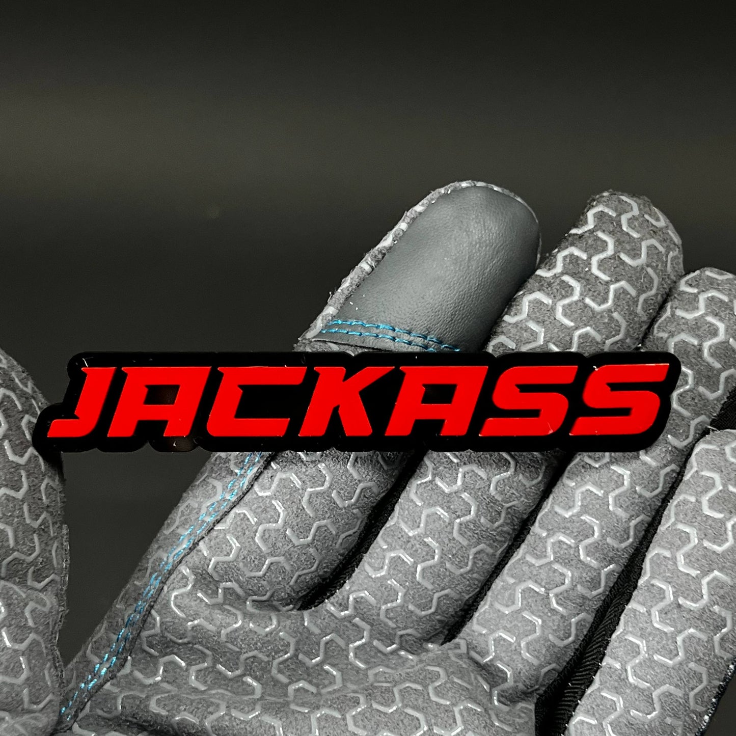 1PC JACKASS 3D Acrylic Badge - Car Truck Emblem Fender Tailgate Trunk Sticker