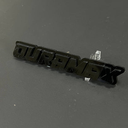 1PC DURAMAX 3D Acrylic Badge - Car Truck Emblem Fender Tailgate Trunk Sticker