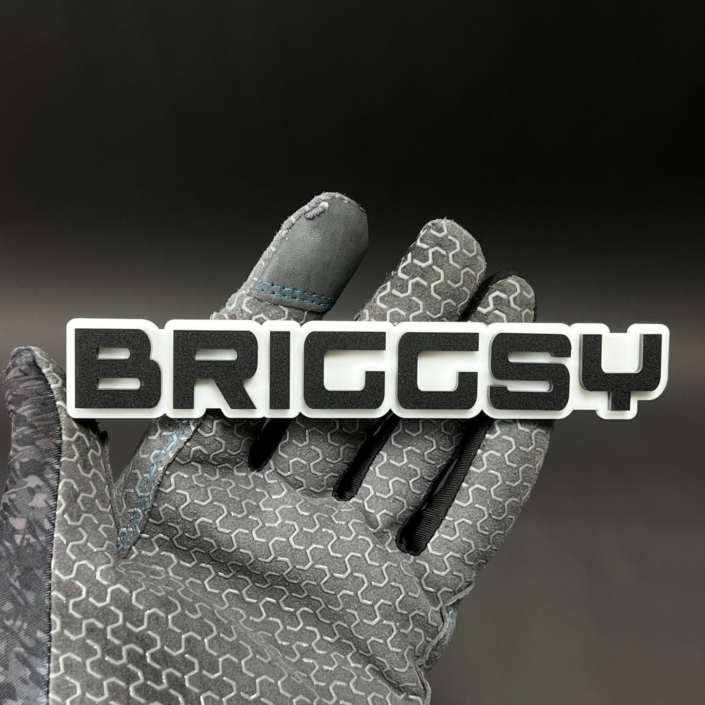 1PC BRIGGSY 3D Acrylic Badge - Car Truck Emblem Fender Tailgate Trunk Sticker