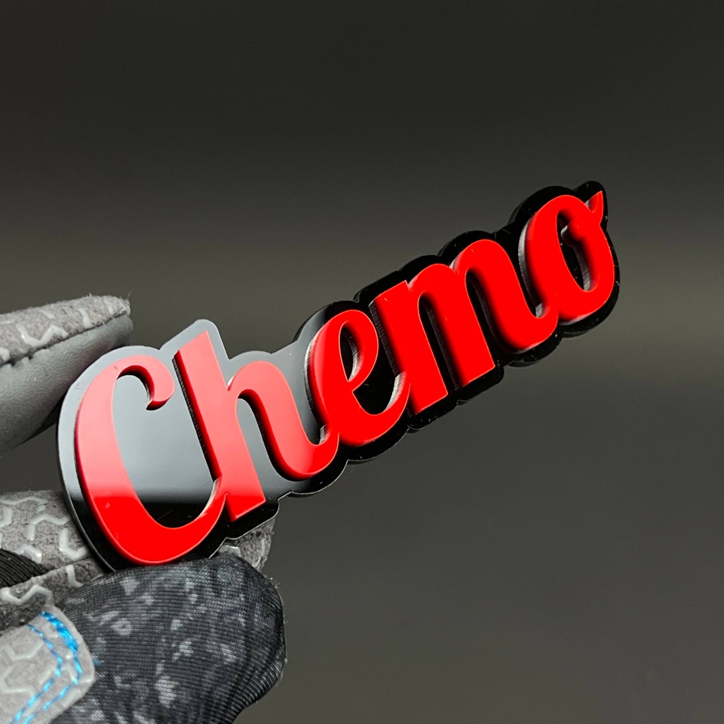 1PC Chemo 3D Acrylic Badge - Car Truck Emblem Fender Tailgate Trunk Sticker