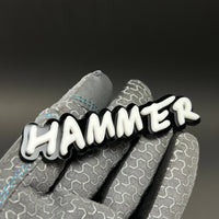 1PC HAMMER 3D Acrylic Badge - Car Truck Emblem Fender Tailgate Trunk Sticker