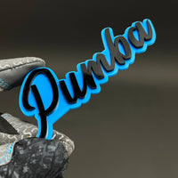 1PC Pumba 3D Acrylic Badge - Car Truck Emblem Fender Tailgate Trunk Sticker