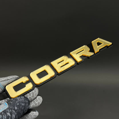 1PC COBRA 3D Acrylic Badge - Car Truck Emblem Fender Tailgate Trunk Sticker