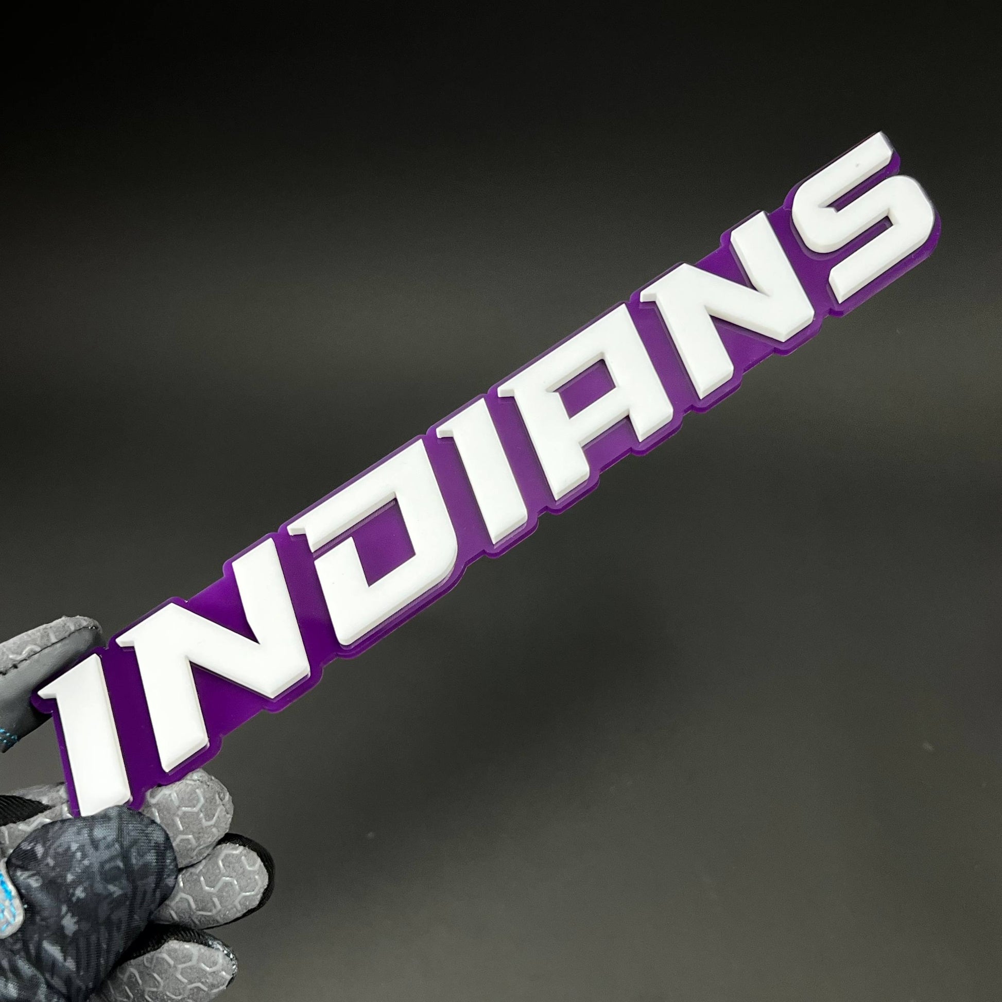 1PC INDIANS 3D Acrylic Badge - Car Truck Emblem Fender Tailgate Trunk Sticker