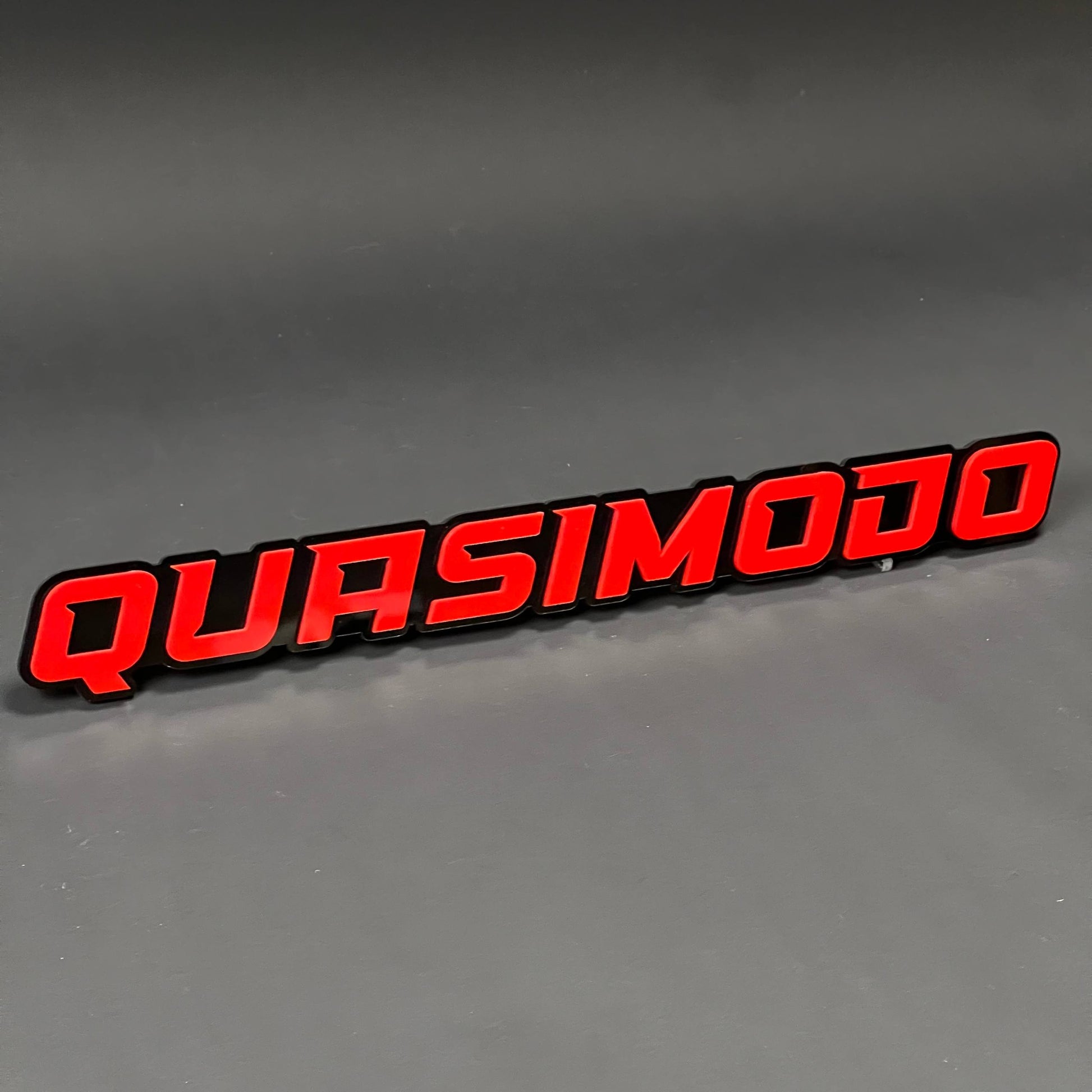 1PC QUASIMODO 3D Acrylic Badge - Car Truck Emblem Fender Tailgate Trunk Sticker