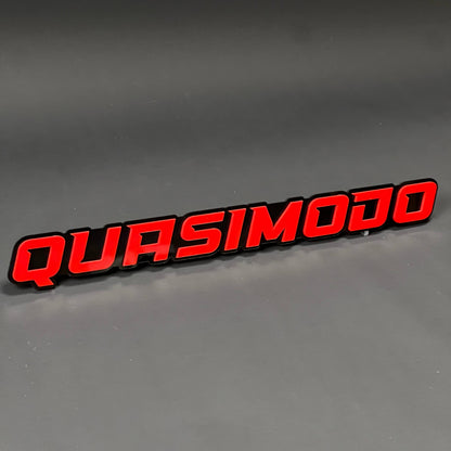 1PC QUASIMODO 3D Acrylic Badge - Car Truck Emblem Fender Tailgate Trunk Sticker