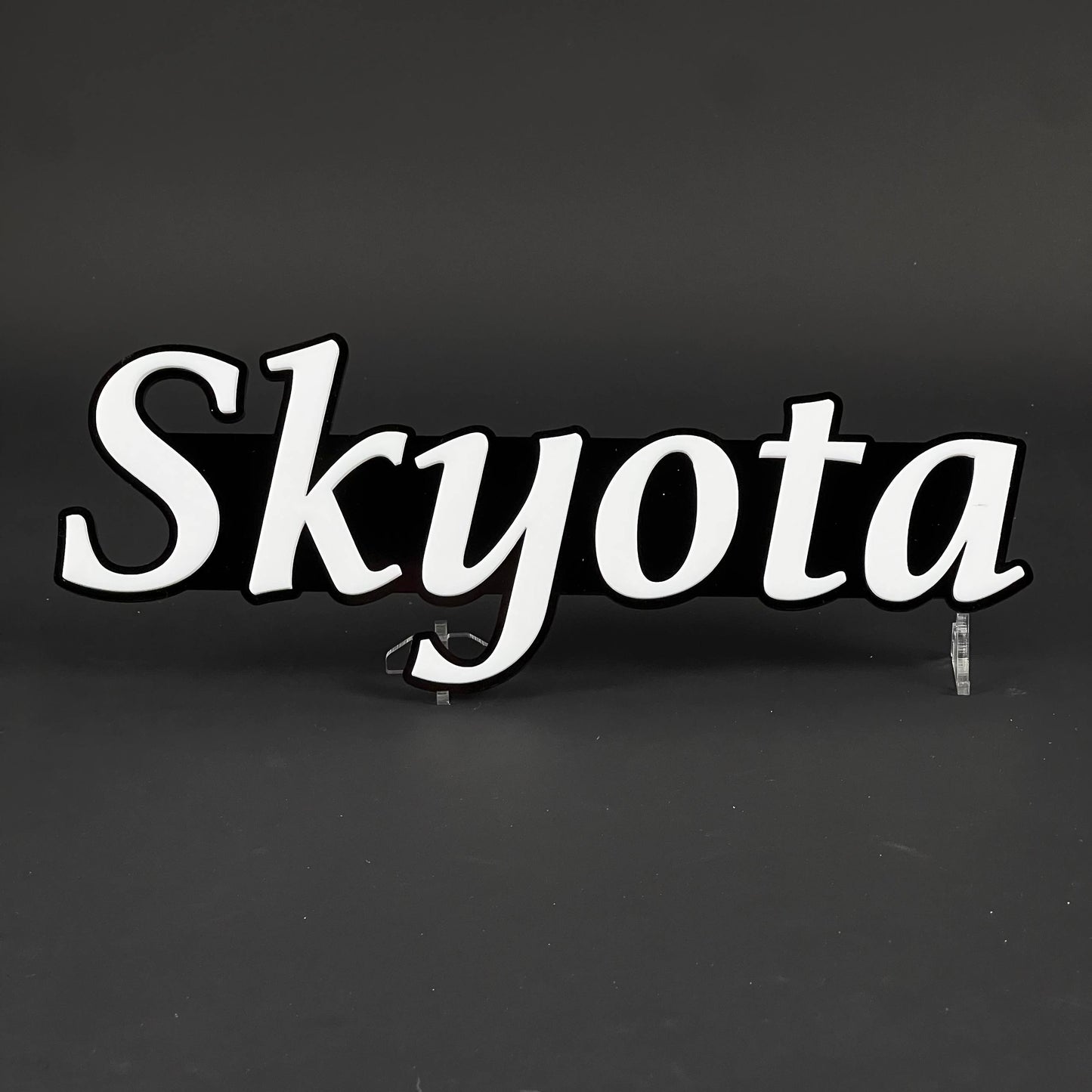 1PC Skyota 3D Acrylic Badge - Car Truck Emblem Fender Tailgate Trunk Sticker