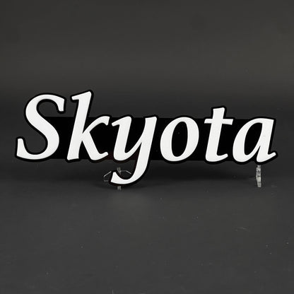 1PC Skyota 3D Acrylic Badge - Car Truck Emblem Fender Tailgate Trunk Sticker