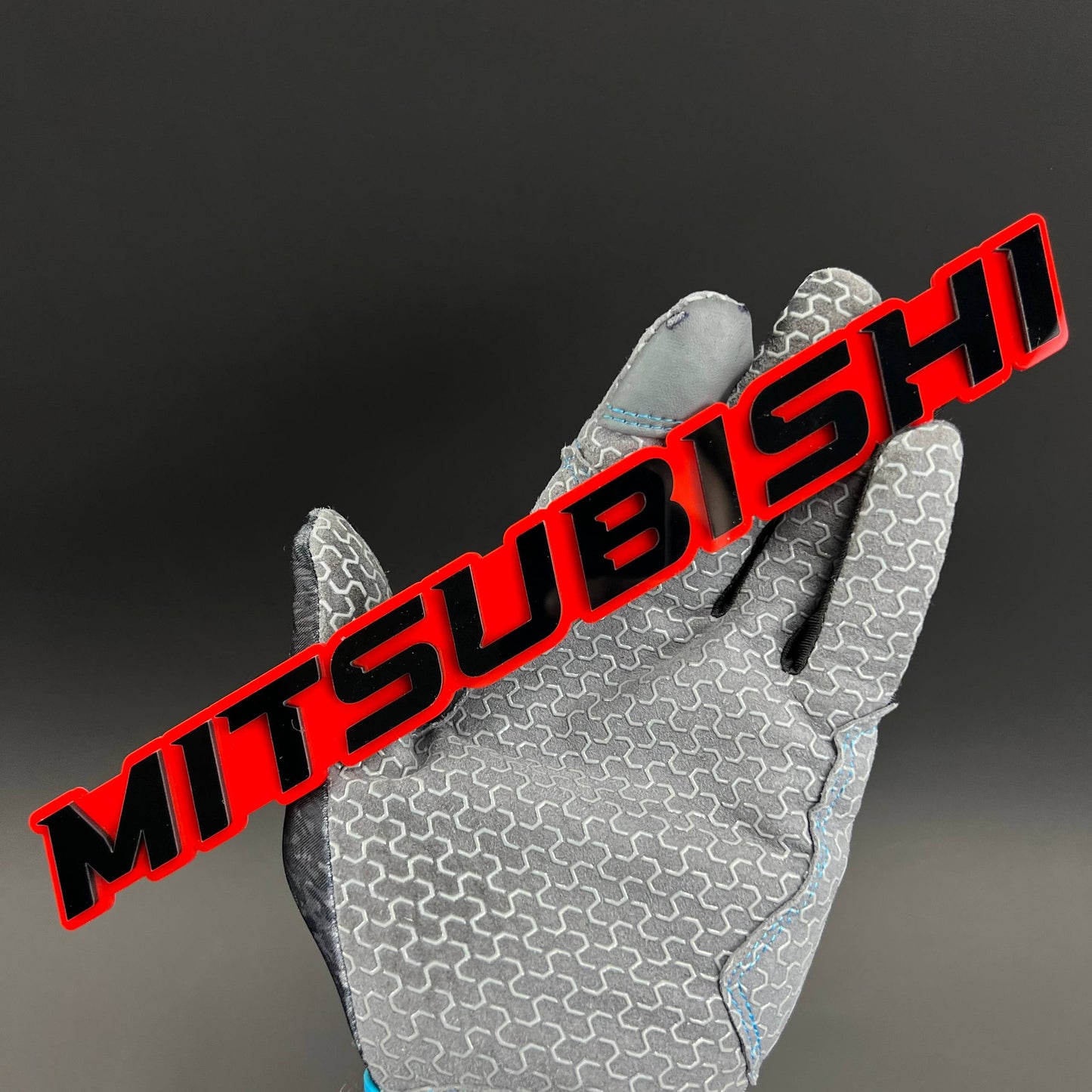 Mitsubishi 3D Acrylic Badge - Car Truck Emblem Fender Tailgate Trunk Sticker
