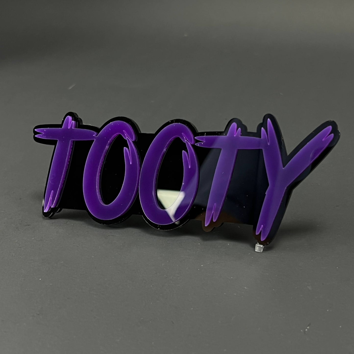 1PC TOOTY 3D Acrylic Badge - Car Truck Emblem Fender Tailgate Trunk Sticker