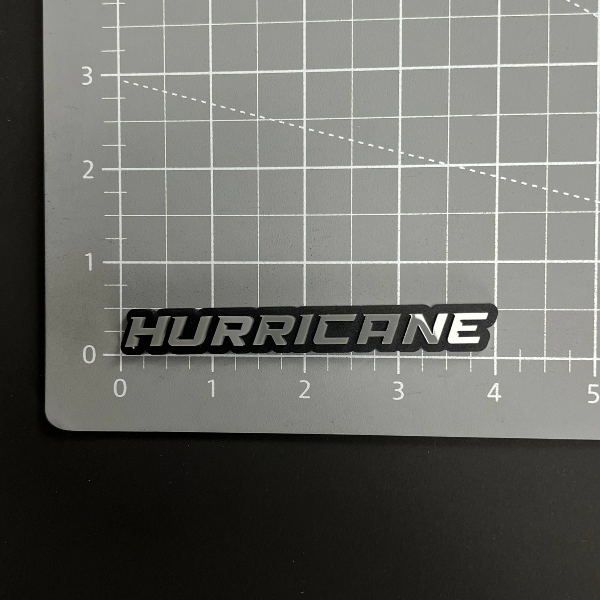 1PC HURRICANE 3D Acrylic Badge - Car Truck Emblem Fender Tailgate Trunk Sticker