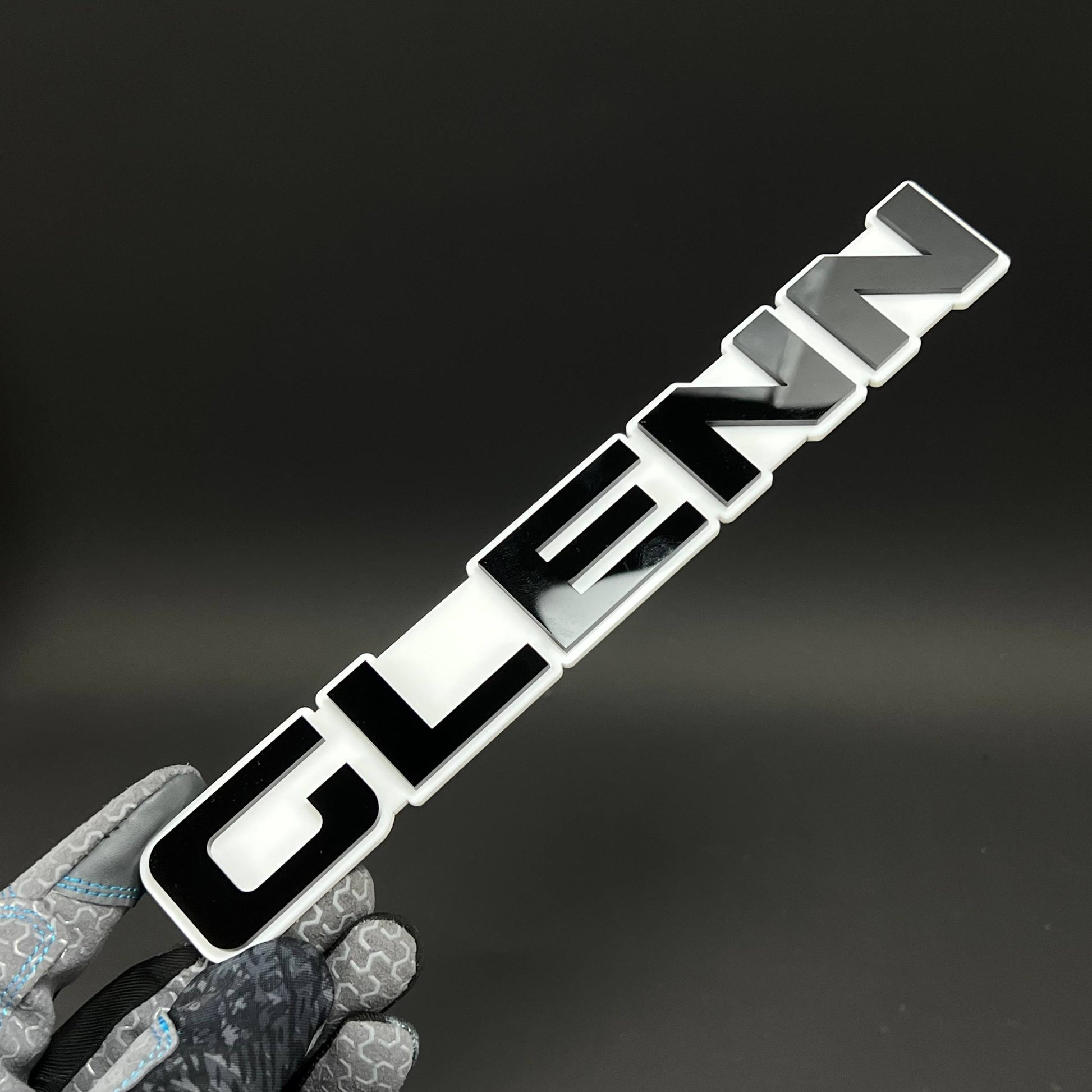 1PC GLENN 3D Acrylic Badge - Car Truck Emblem Fender Tailgate Trunk Sticker