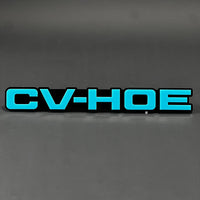 1PC CV-HOE 3D Acrylic Badge - Car Truck Emblem Fender Tailgate Trunk Sticker