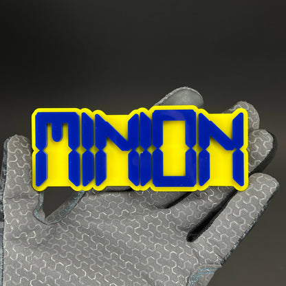 1PC MINION 3D Acrylic Badge - Car Truck Emblem Fender Tailgate Trunk Sticker