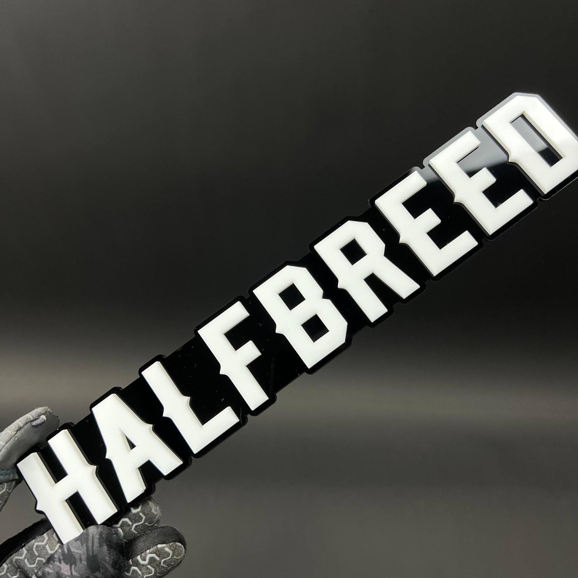1PC HALFBREED 3D Acrylic Badge - Car Truck Emblem Fender Tailgate Trunk Sticker