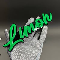 1PC Limon 3D Acrylic Badge - Car Truck Emblem Fender Tailgate Trunk Sticker