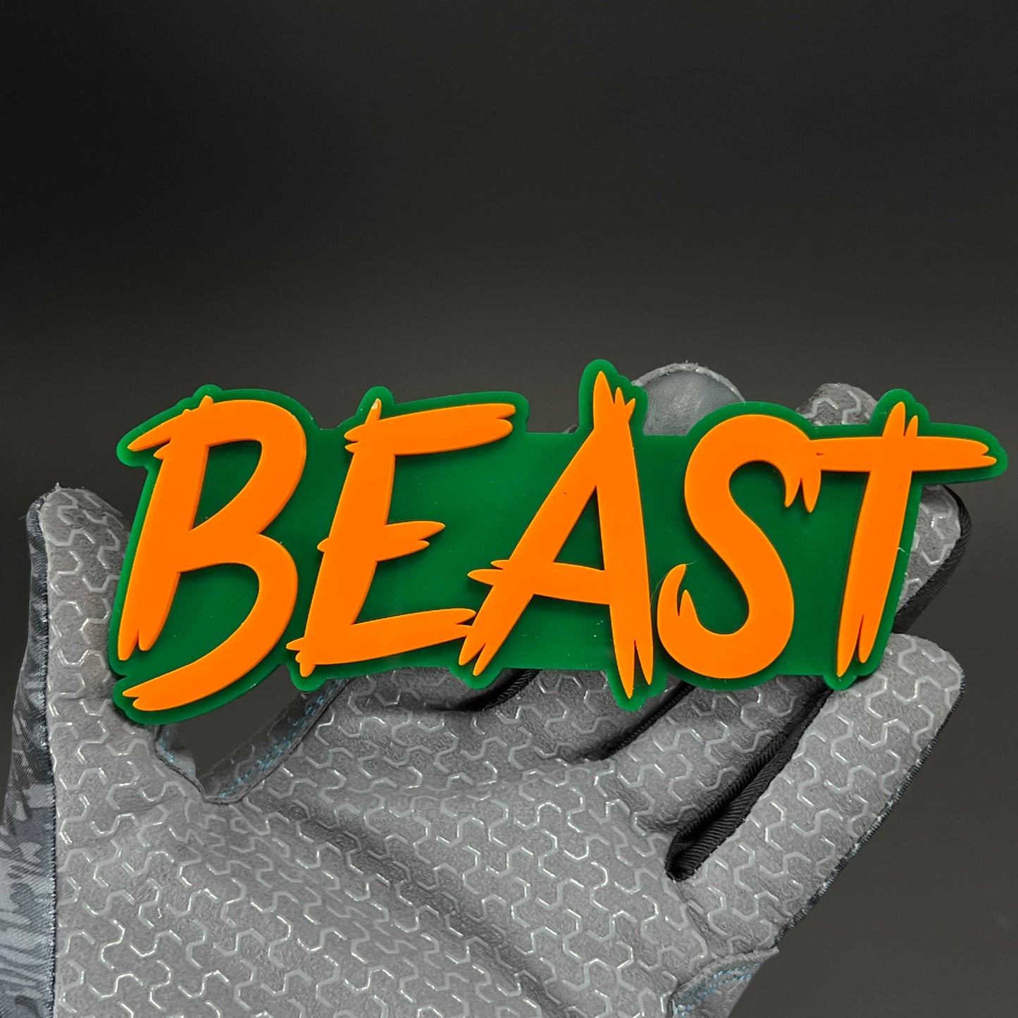 1PC BEAST 3D Acrylic Badge - Car Truck Emblem Fender Tailgate Trunk Sticker