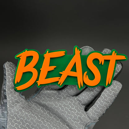 1PC BEAST 3D Acrylic Badge - Car Truck Emblem Fender Tailgate Trunk Sticker