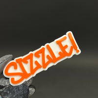 1PC SIZZLE! 3D Acrylic Badge - Car Truck Emblem Fender Tailgate Trunk Sticker