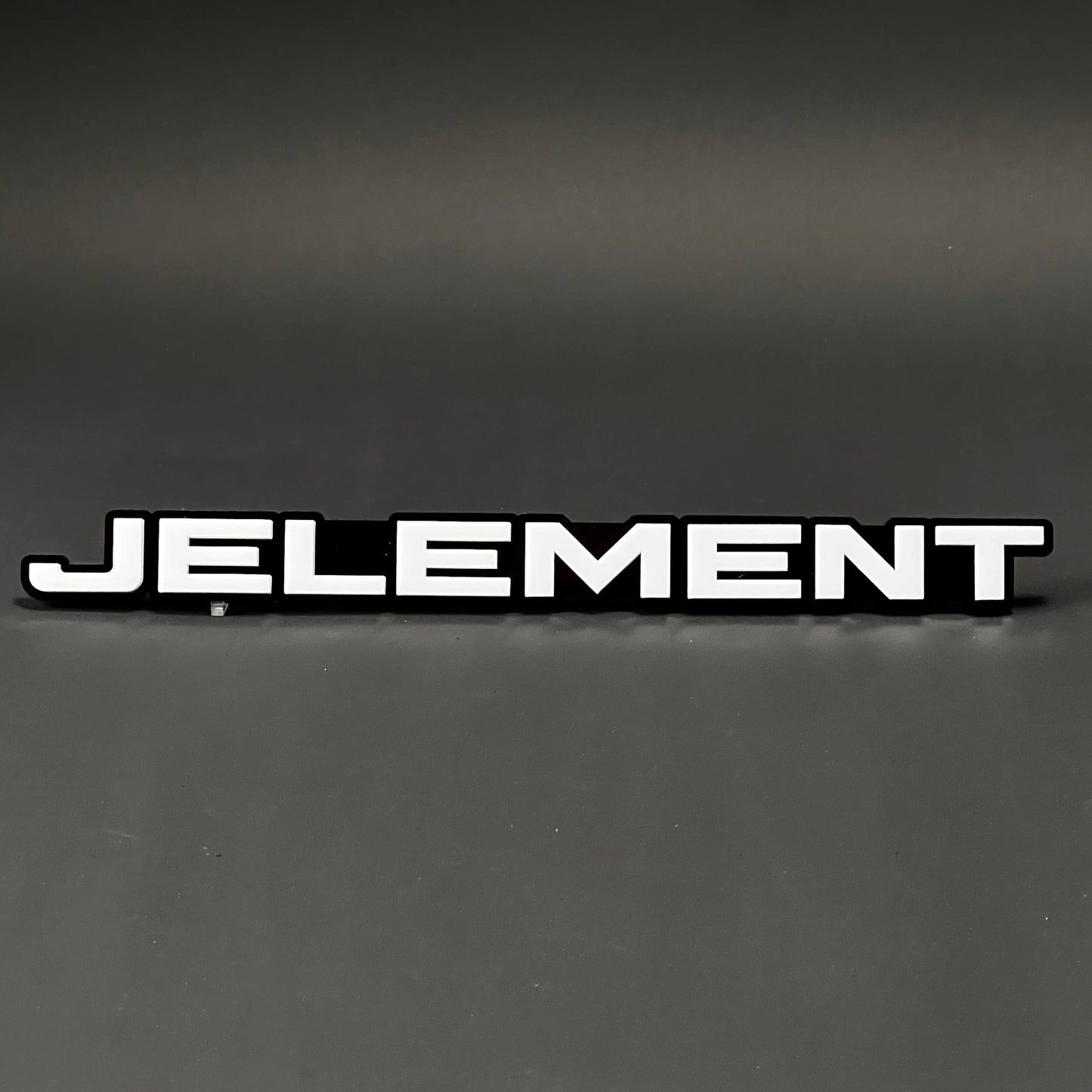 1PC JELEMENT 3D Acrylic Badge - Car Truck Emblem Fender Tailgate Trunk Sticker