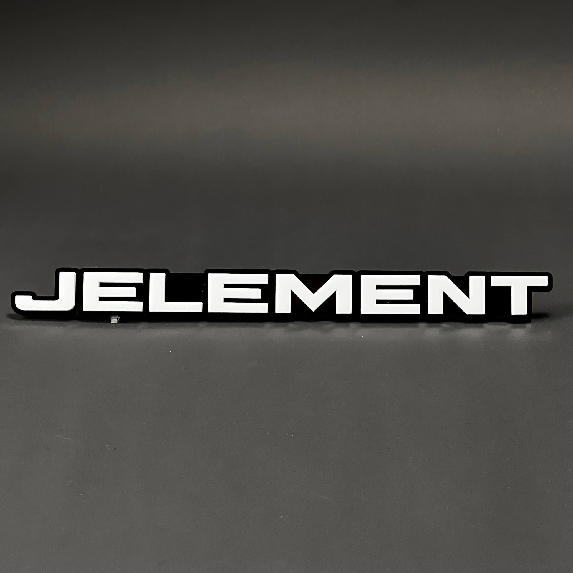 1PC JELEMENT 3D Acrylic Badge - Car Truck Emblem Fender Tailgate Trunk Sticker