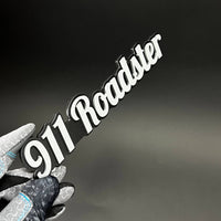 1PC 911 Roadster 3D Acrylic Badge - Car Truck Emblem Fender Sticker