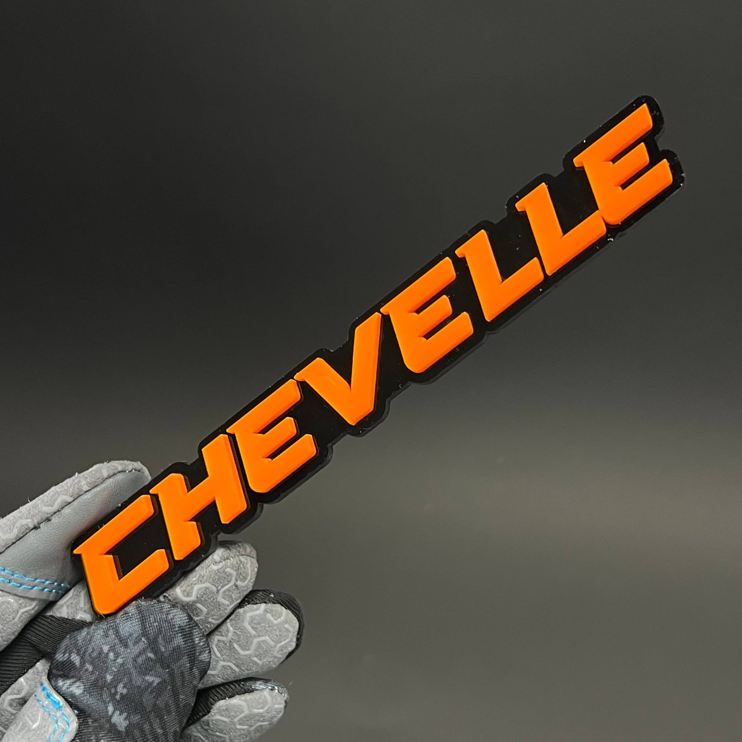 1PC CHEVELLE 3D Acrylic Badge - Car Truck Emblem Fender Tailgate Trunk Sticker