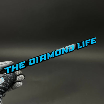 1PC THE DIAMOND LIFE 3D Acrylic Badge - Car Truck Emblem Fender Sticker