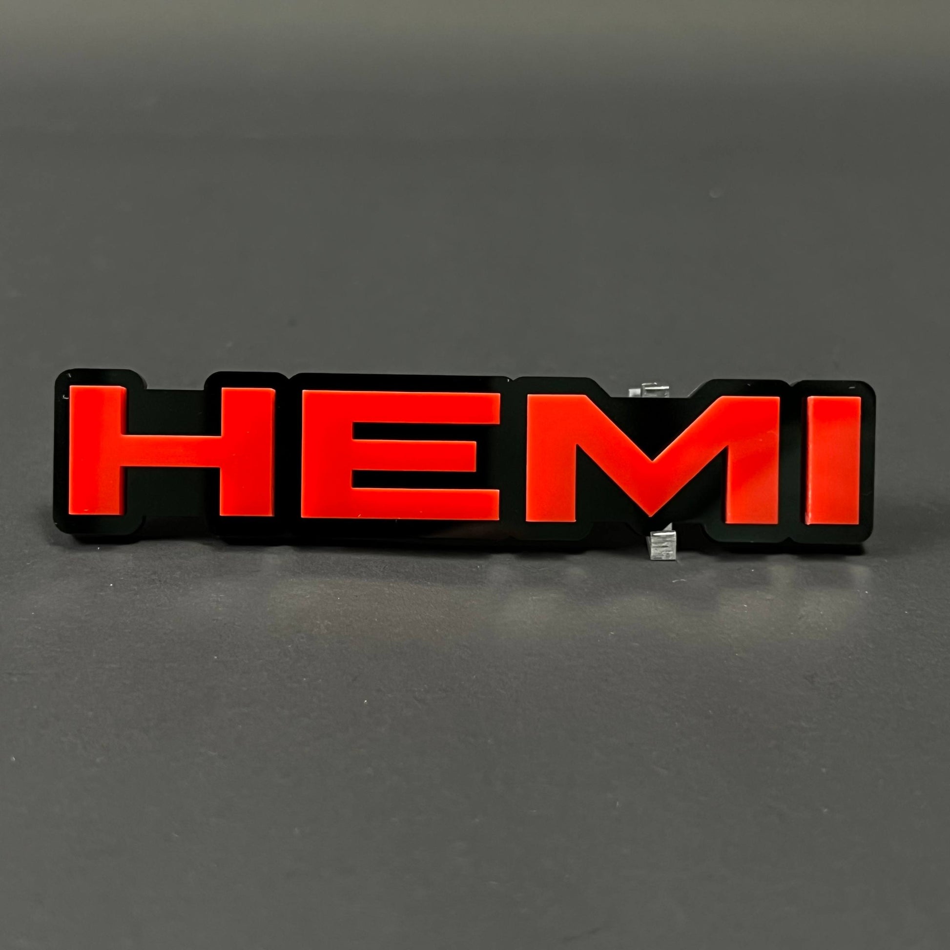 1PC HEMI 3D Acrylic Badge - Car Truck Emblem Fender Tailgate Trunk Sticker