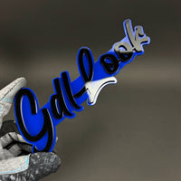1PC Gdl-Look 3D Acrylic Badge - Car Truck Emblem Fender Tailgate Trunk Sticker