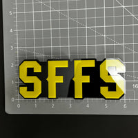 1PC SFFS 3D Acrylic Badge - Car Truck Emblem Fender Tailgate Trunk Sticker