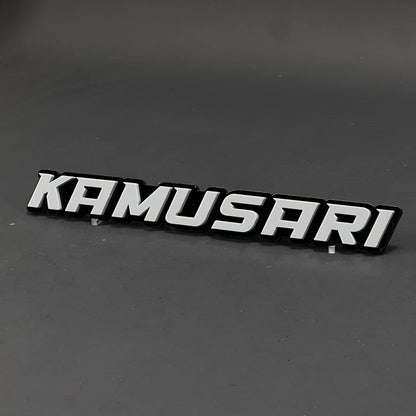 1PC KAMUSARI 3D Acrylic Badge - Car Truck Emblem Fender Tailgate Trunk Sticker