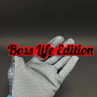 1PC Boss Life Edition 3D Acrylic Badge - Car Truck Emblem Fender Sticker