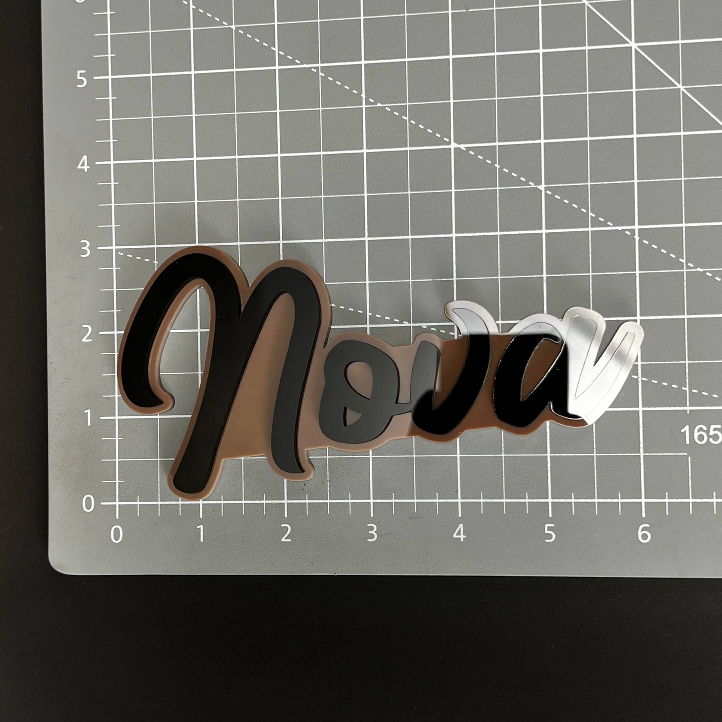 1PC Nova 3D Acrylic Badge - Car Truck Emblem Fender Tailgate Trunk Sticker