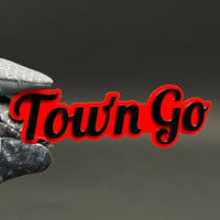 1PC Town'n Go 3D Acrylic Badge - Car Truck Emblem Fender Tailgate Trunk Sticker
