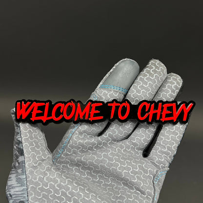 1PC WELCOME TO CHEVY 3D Acrylic Badge - Car Truck Emblem Fender Sticker
