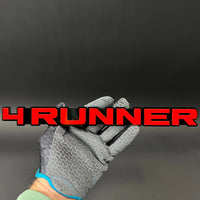 1PC 4RUNNER 3D Acrylic Badge - Car Truck Emblem Fender Tailgate Trunk Sticker