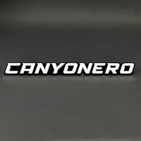 1PC CANYONERO 3D Acrylic Badge - Car Truck Emblem Fender Tailgate Trunk Sticker