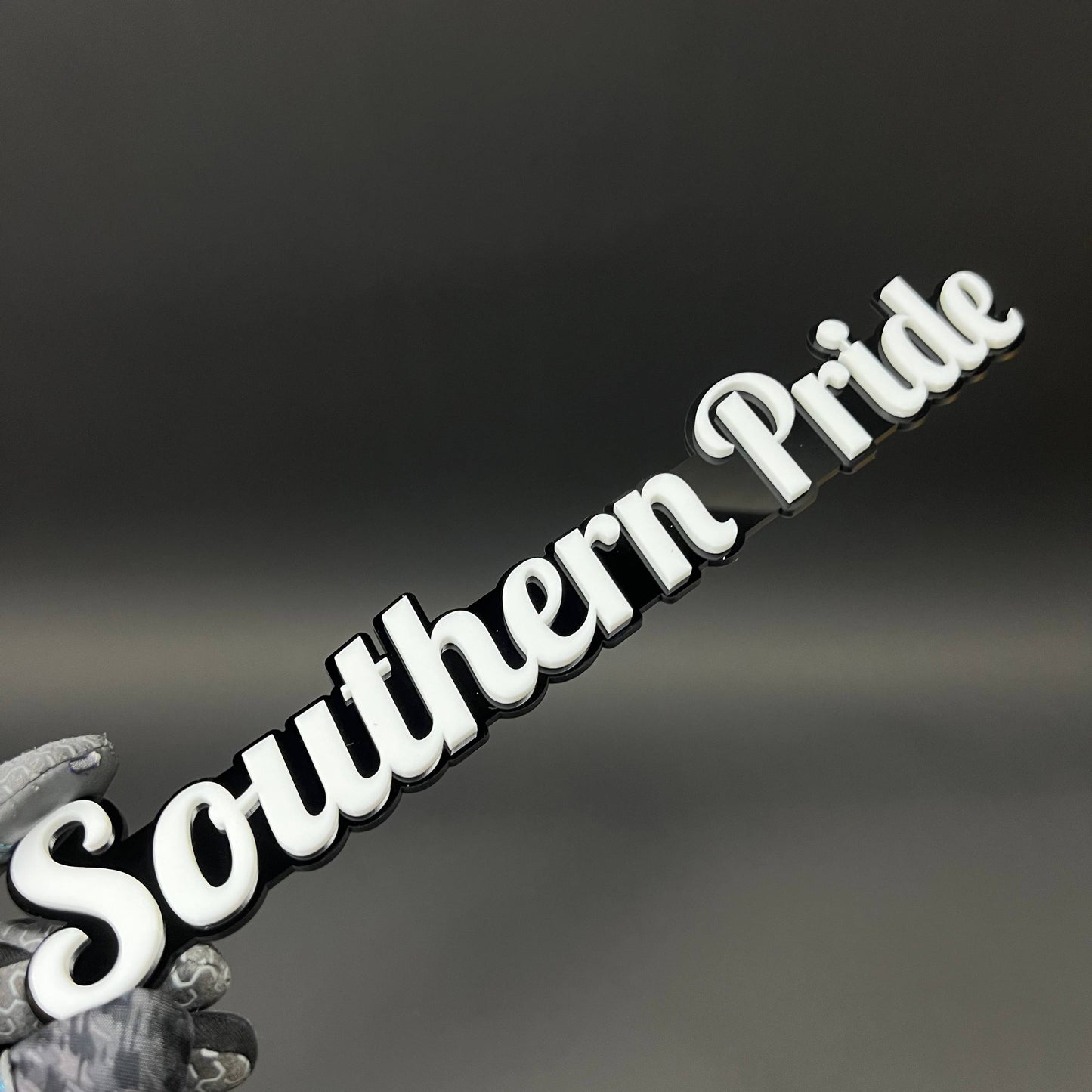1PC Southern Pride 3D Acrylic Badge - Car Truck Emblem Fender Sticker