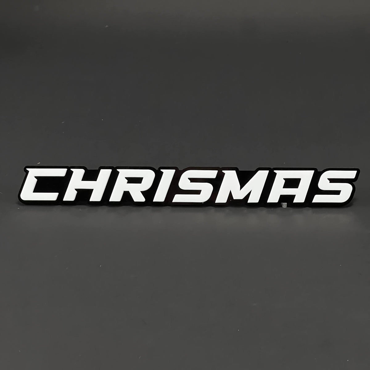 1PC CHRISMAS 3D Acrylic Badge - Car Truck Emblem Fender Tailgate Trunk Sticker