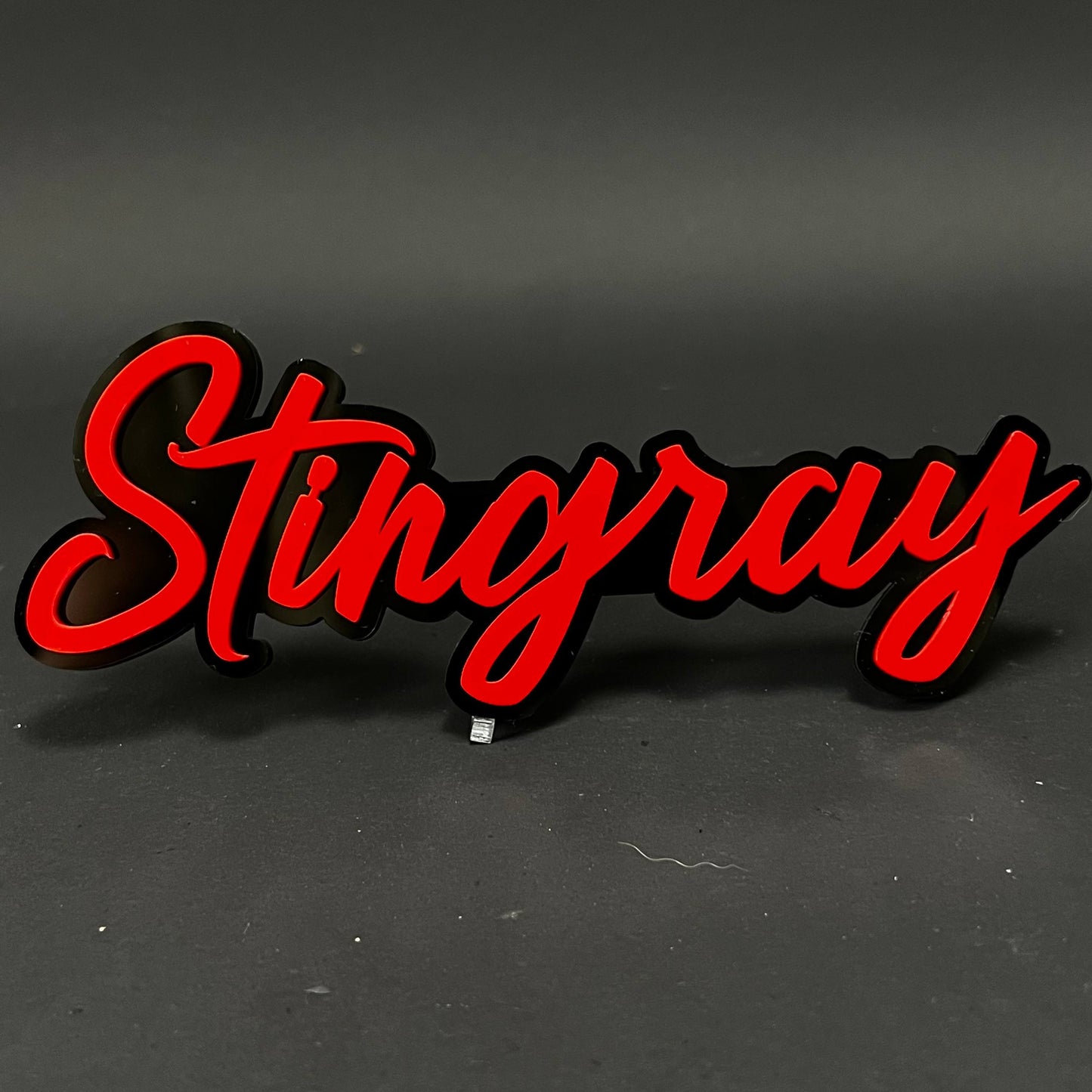 1PC Stingray 3D Acrylic Badge - Car Truck Emblem Fender Tailgate Trunk Sticker