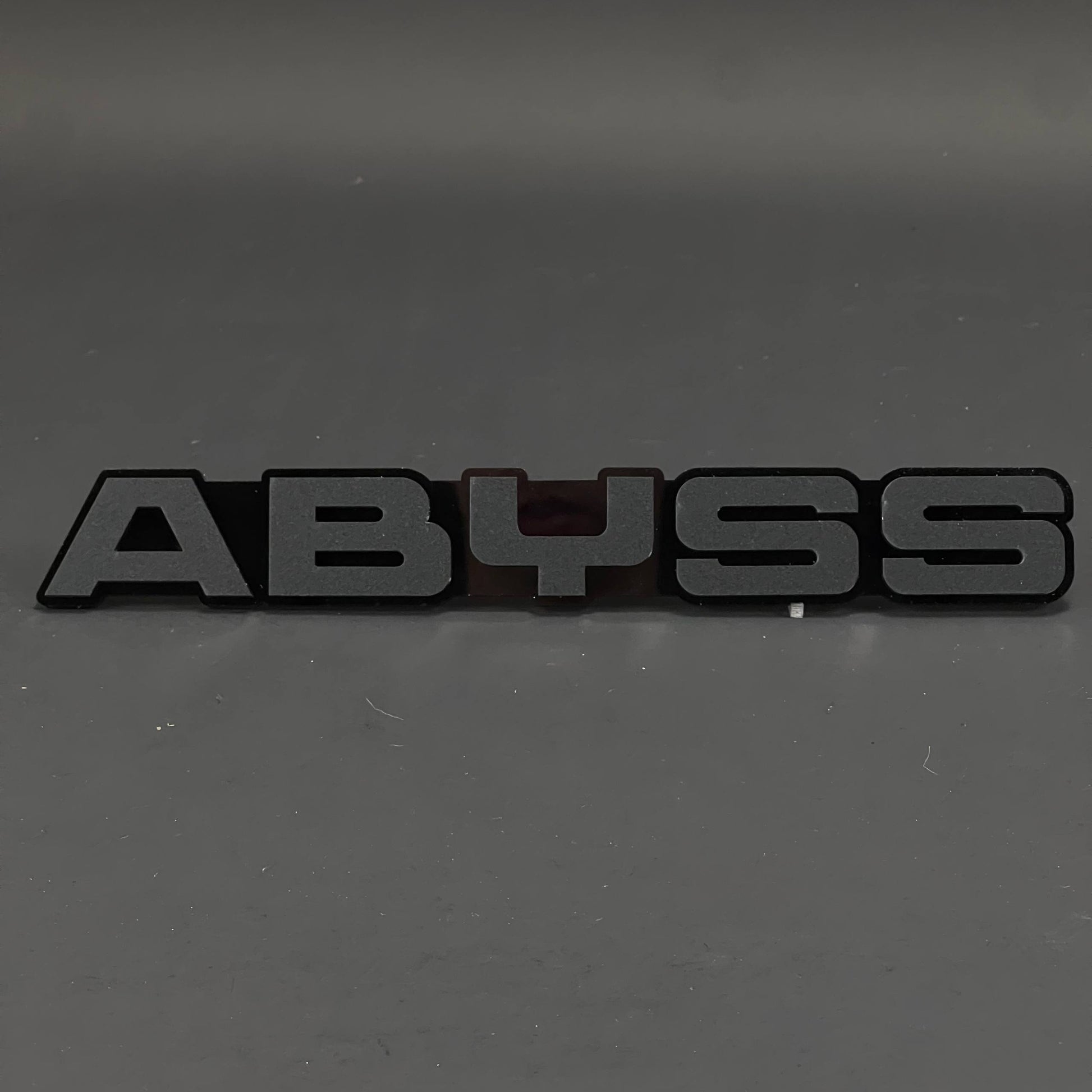 1PC ABYSS 3D Acrylic Badge - Car Truck Emblem Fender Tailgate Trunk Sticker