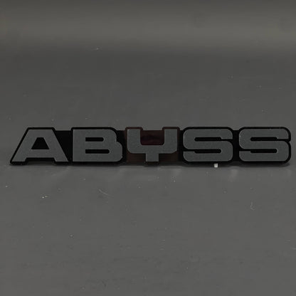 1PC ABYSS 3D Acrylic Badge - Car Truck Emblem Fender Tailgate Trunk Sticker